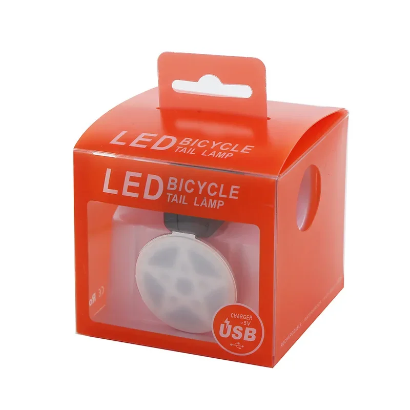 Fahrrad Rücklicht USB Lade Mountainbike Licht Nacht Reiten Rennrad Reiten Highlight Kreative Rücklicht