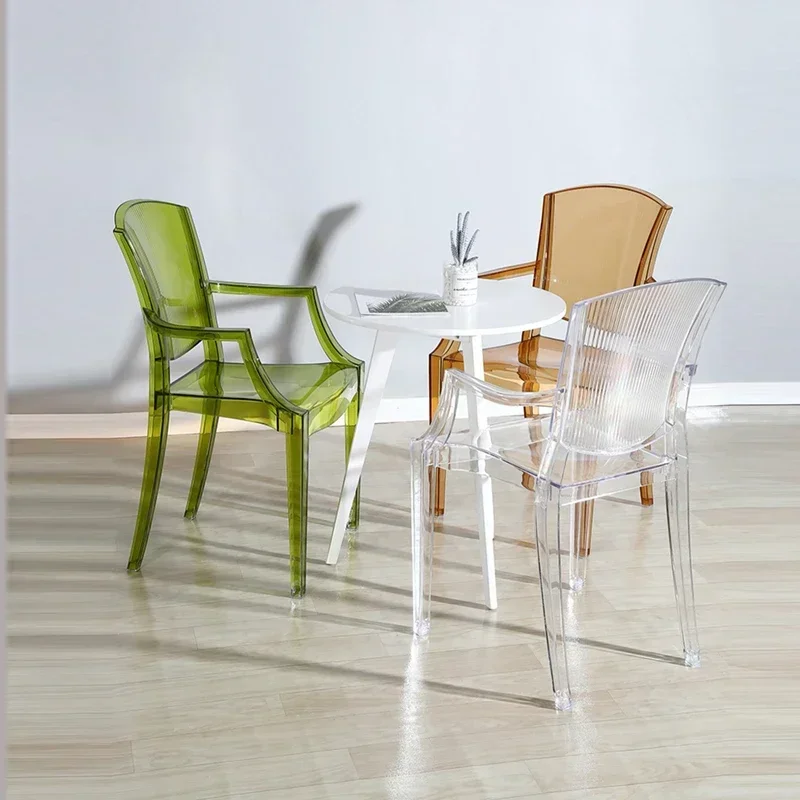 Dining Chairs Luxury Design Armchairs Elegant Chaise Kids' Dinning Chair Garden Furniture Living Room Soft Kitchen Minimalist