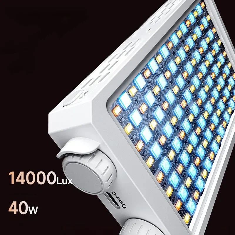 Shineknot High-Power 40w Full-Color Fill Light For Mobile Live Streaming Beauty, Handheld Convenient Outdoor Photography Light