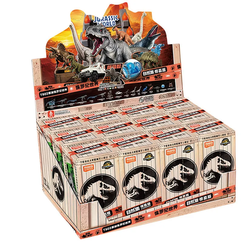BLOKEES Jurassic World V02 V03 V04 Mosasauridae Jurassic Park Dinosaurier Tyrannosaurier Actionfigur Zusammengebautes Spielzeug Geburtstagsgeschenk – Detail 14