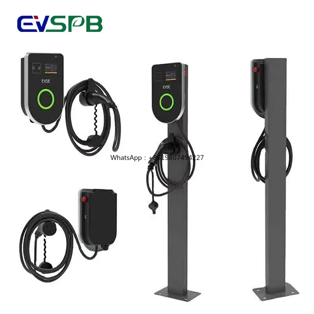 EVSPB New Design Public 7/11/22KW Quick Charge Commercial Rental  Car EV Charging Station CCS Interface IP54 Protection