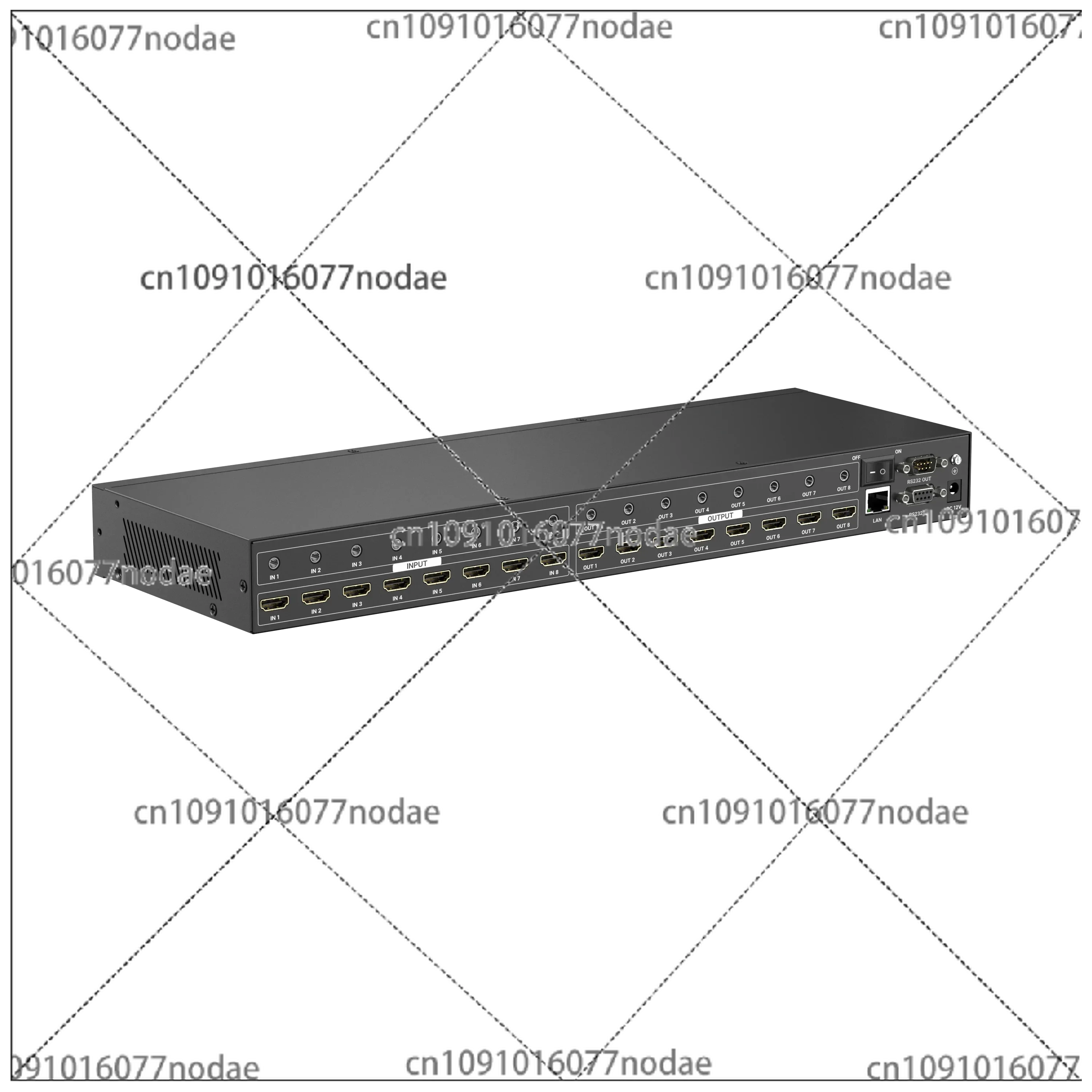 Seamless HDMI Matrix Switcher 8x8 With Splicing Mode, 4K 30Hz, Available For 4x4, 8x8,