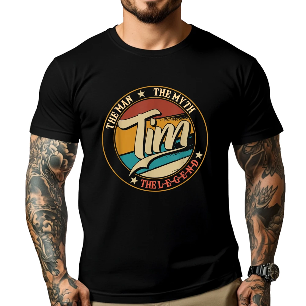 

Tim The Man The Myth The Legend First Name Tim Street Wear T Shirt Men's Clothing Deals