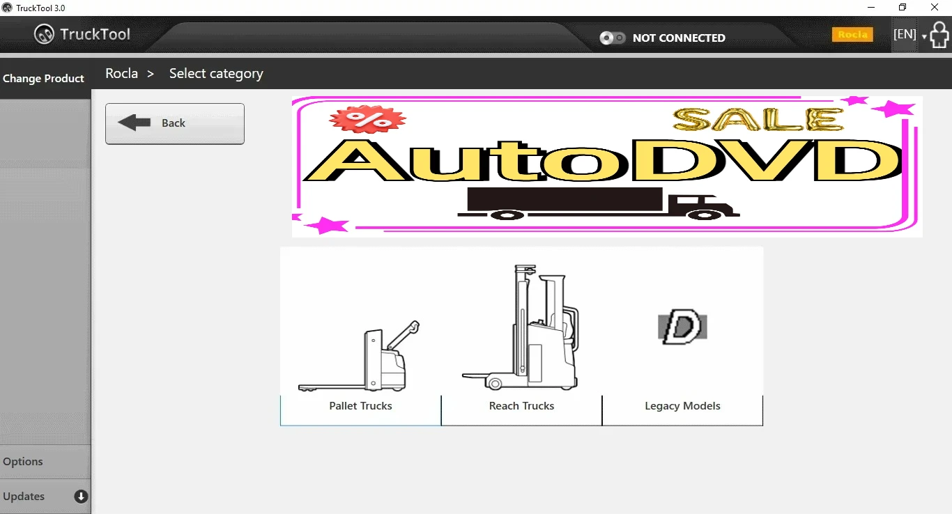 

AutoDVD TruckTool 4.9 [07.2025] Diagnostic Tool DVD forMit-subishi Cat TCM UniCarriers Rocla Jungheinrich Nichiyu+keygen