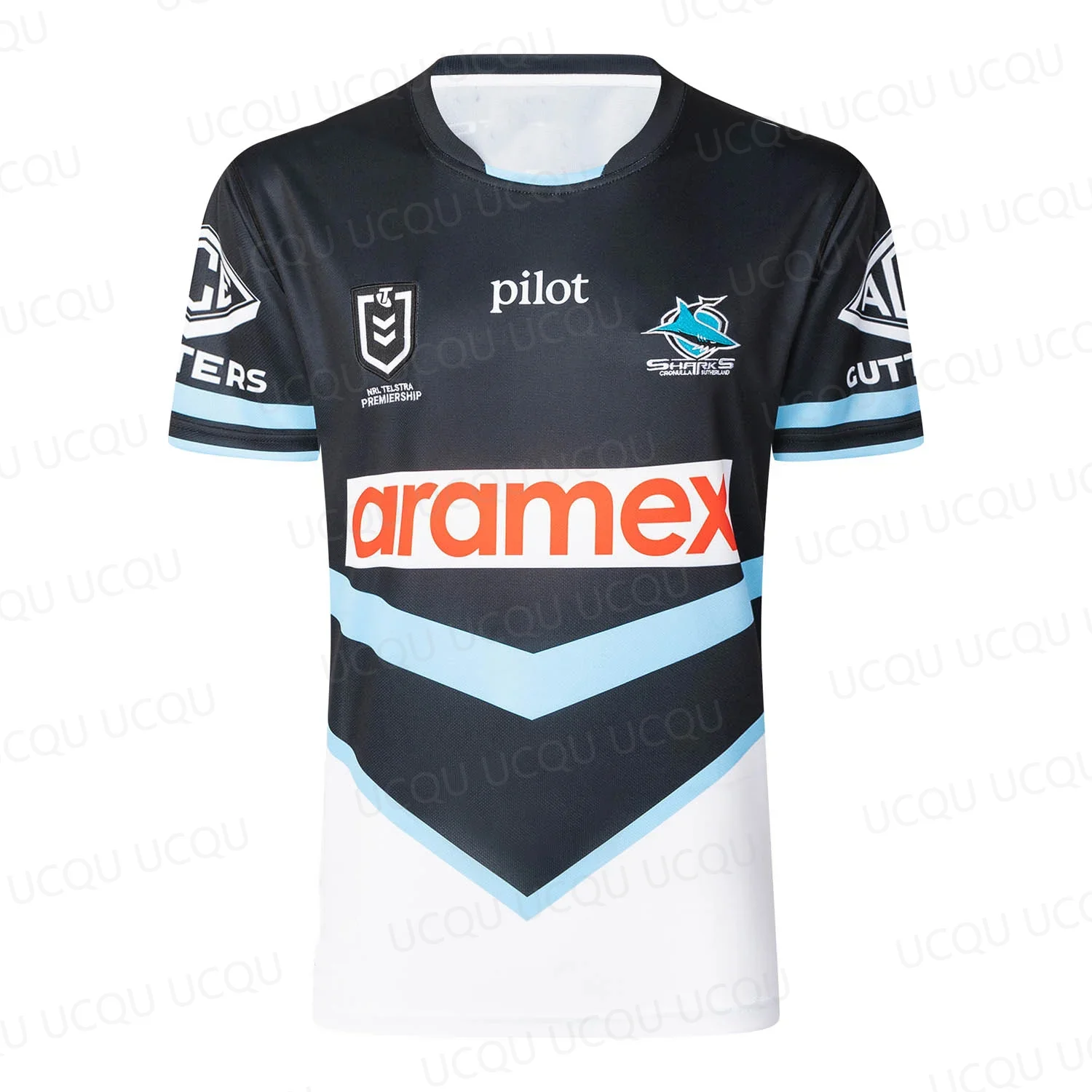 كرونولا ساذرلاند شاركس الرجبي جيرسي أستراليا قميص كرة القدم 2025 موسم الرجال الاطفال الكبار التدريب ملابس رياضية كاجوال #1