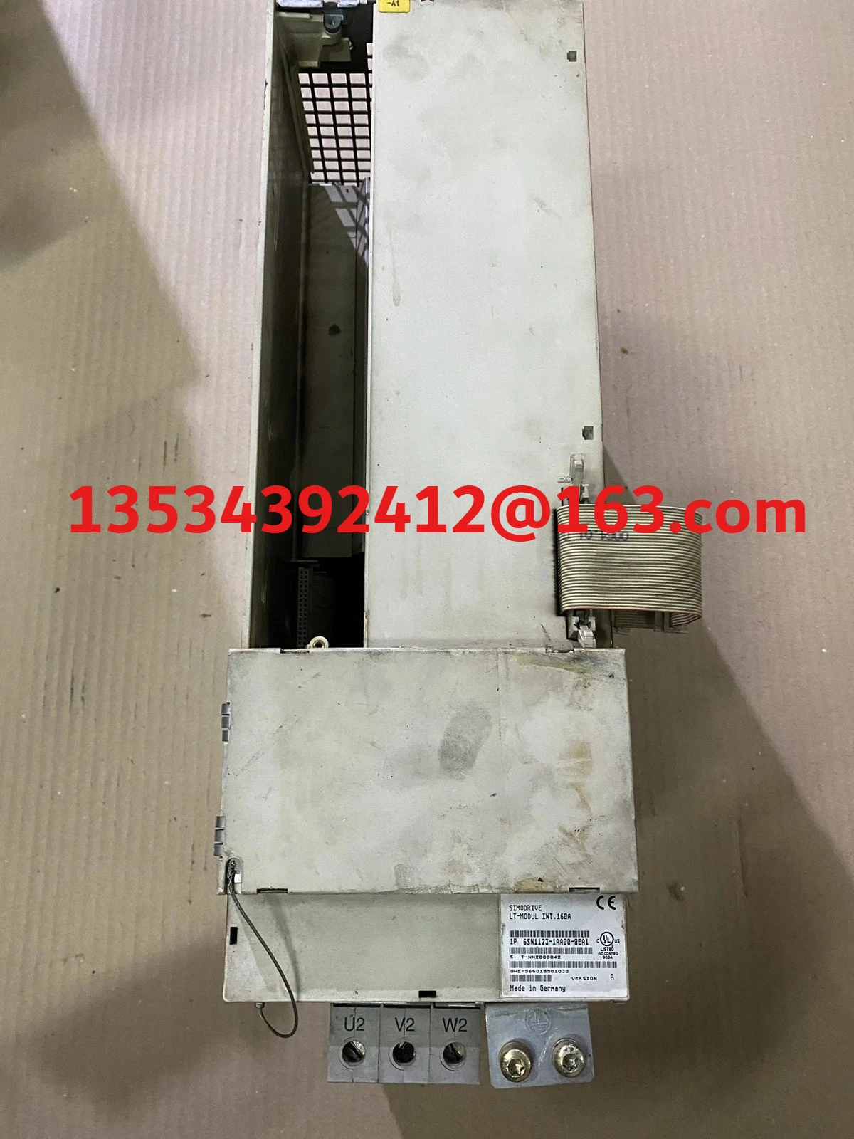 

Используется для Siemens 6SN1123-1AA00-0EA1, используемый модуль питания SIMODRIVE 611.