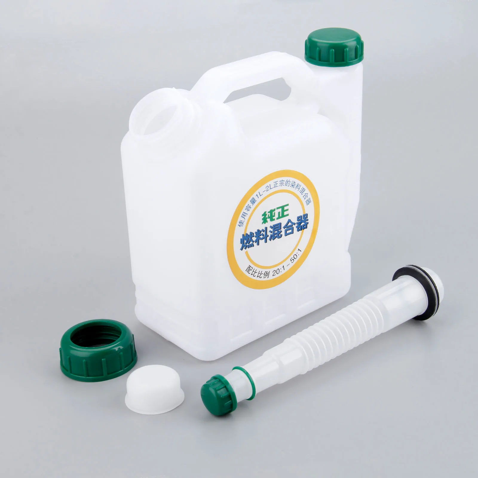 Bouteille de carburant Assad pour tronçonneuse Jane, pièces d'outils de jardin, rapport 25:1, 50:1/40:1/20:1, 1,0 L, 1PC