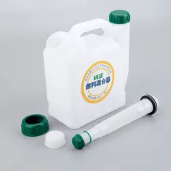 1Pc Chainsaw Gasoline 25:1/50:1/40:1/20:1 Ratio Fuel Mixing Bottle 1.0L Garden Tool Parts