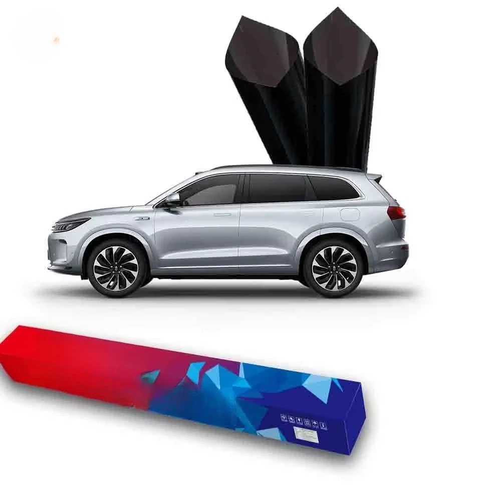 Wholesale Full Tint Film Roll Nano Ceramic Car Window Film 99% Anti UV Heat Insulation Sun Blocking Solar Window Film