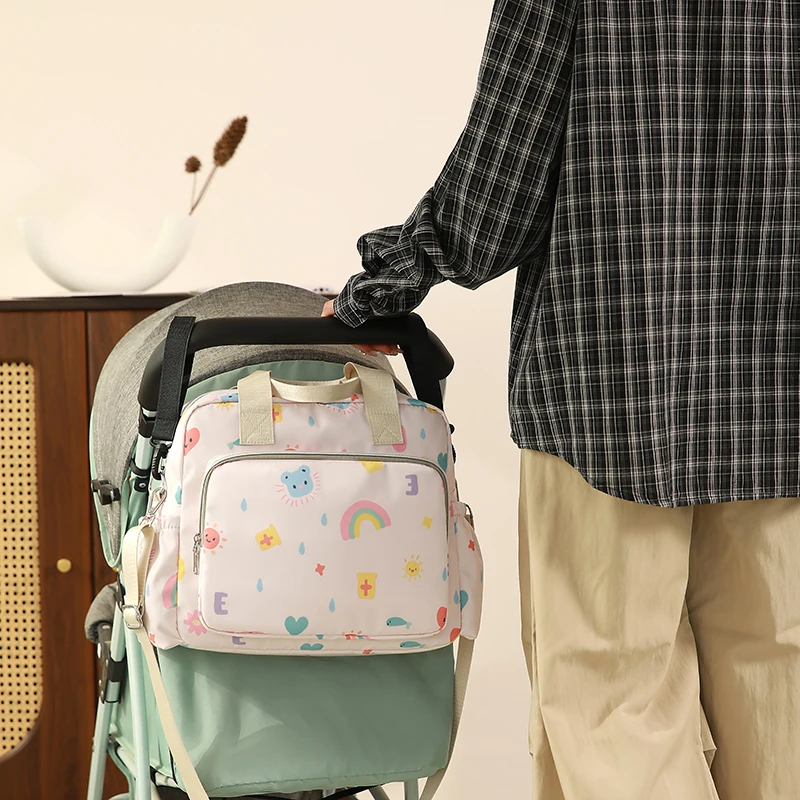 

Новая большая сумка Capaci Materni, портативная ручная сумка через плечо для мамы, многофункциональная сумка для прогулок для женщин