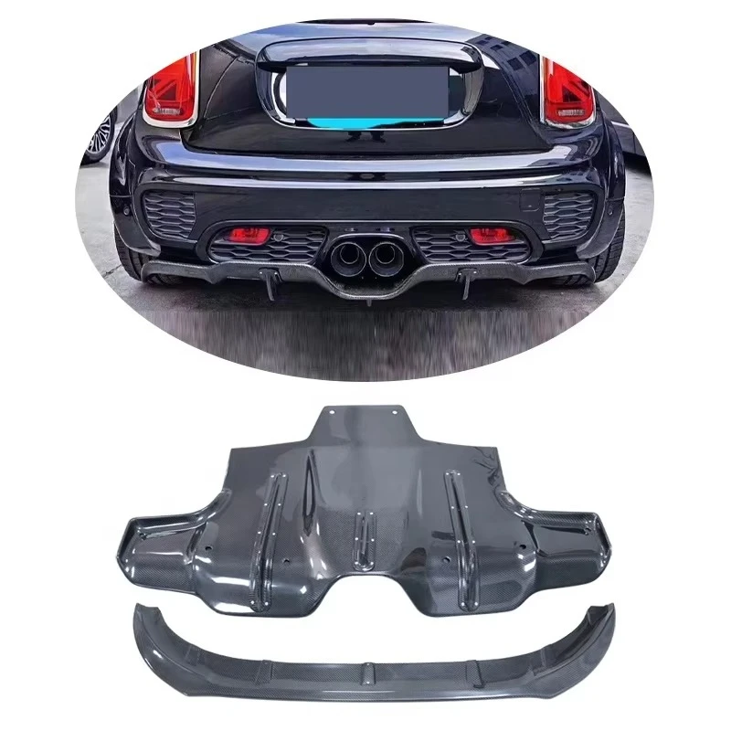 

AG Version Is Carbon Fiber Front Bumper Lip Lower Lip Side Skirts for MINI F55 F56 F57 Body Kit
