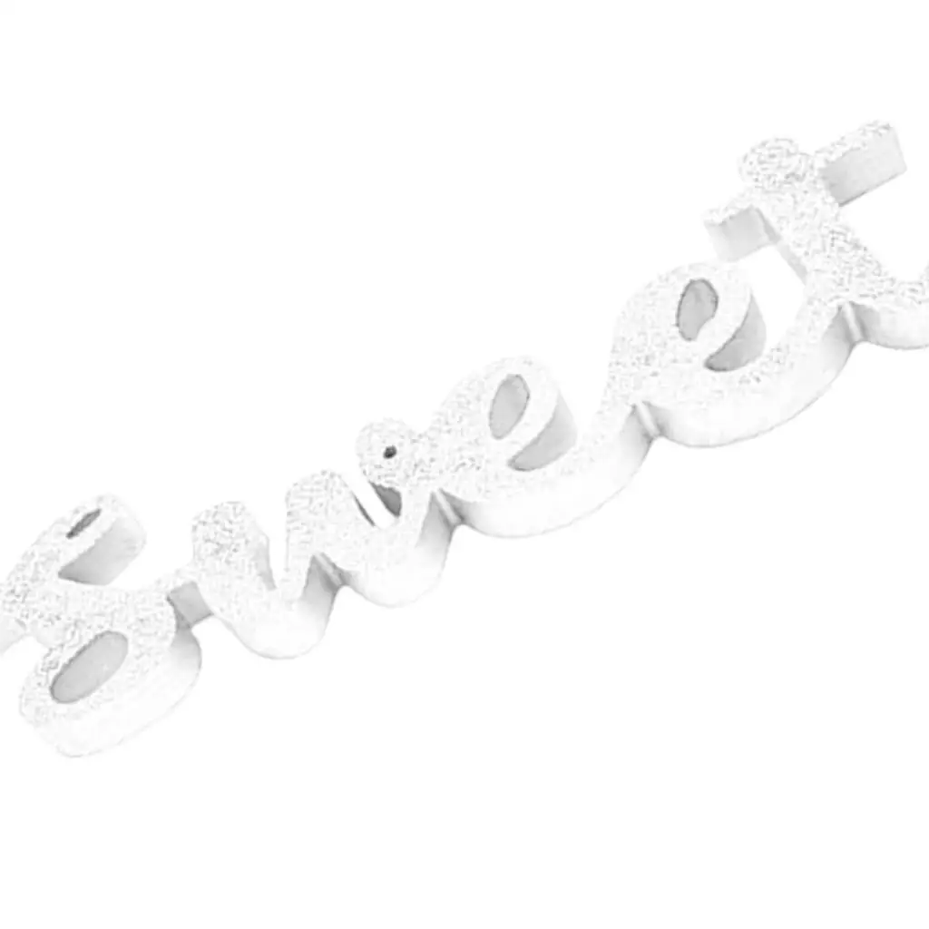 

Love IS Sweet and Heart Wooden Sign Photo Props Romantic Valentine's Day Table Decoration for Wedding Reception Desk Elegant