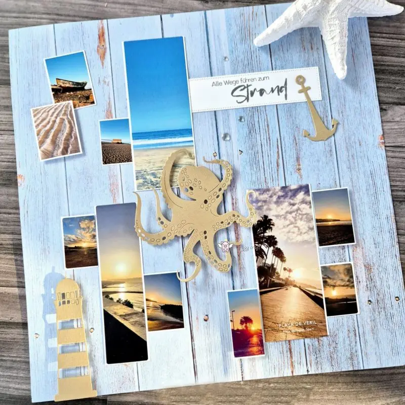 Piggy Craft metalowe matryce do wycinania matryce do wycinania Sea Lighthouse Scrapbook papier rzemiosło nóż forma ostrze dziurkacz szablony matryce