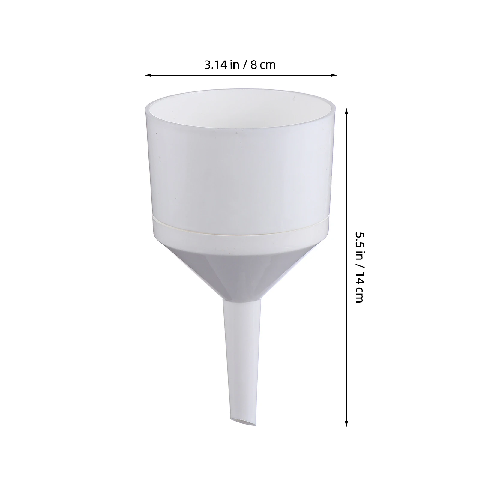 2 قطعة أداة ترشيح مختبر قمع بوخنر البلاستيكية لورق فلتر مقاوم للأحماض الكيميائية #5