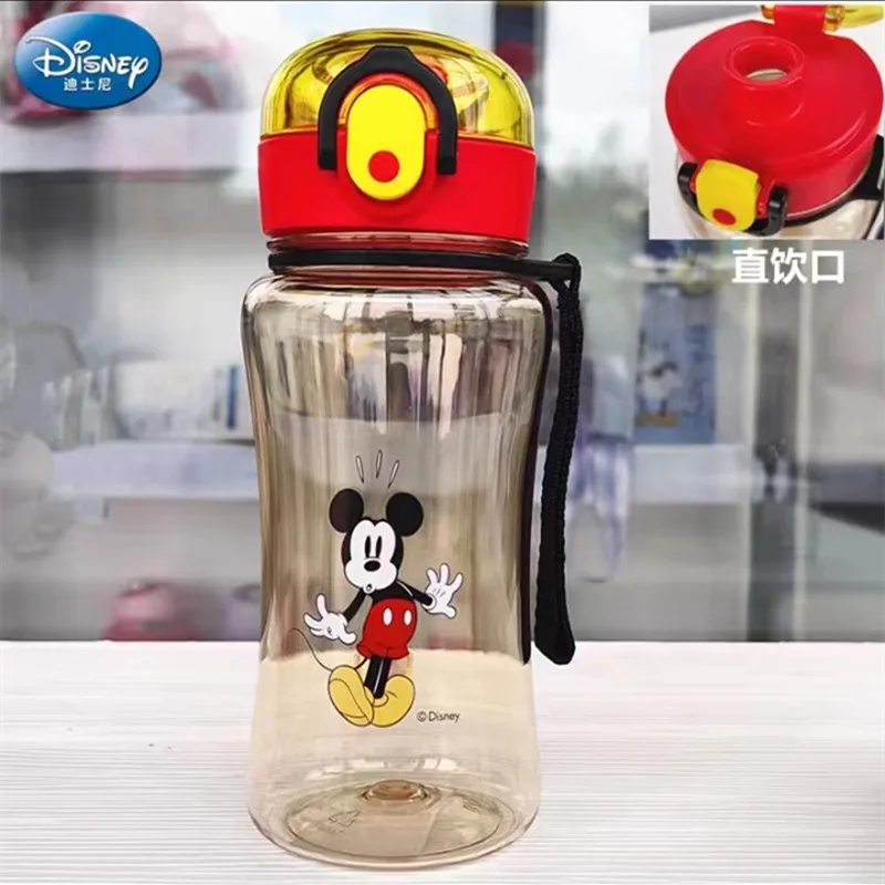 Disney Frozen 420ml Water Cup For Boys Girls Mickey Spider Man Water Bottle Direct Cup Tritan Portable Plastic  Drink Bottles