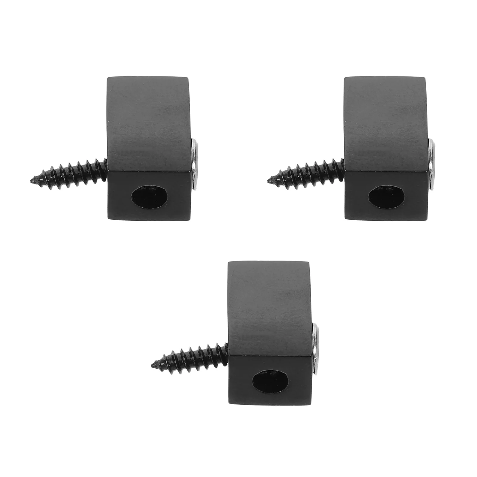 

3pcs Headless Guitar Locking Nut Electric Bass String Lock No-Head String Retainer Replacement Repair Part For Headless Electric