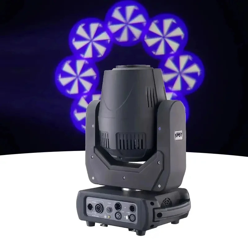 

AOPU 200W LED Spot Light Moving Head DJ Disco Gobo Lights Beam Effect for Party Karaoke Stage Lighting