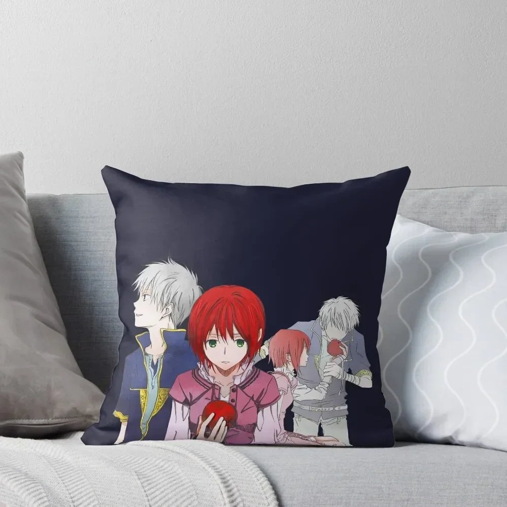 

Akagami no Shirayukihime Throw Pillow Cushions Home Decor christmas pillowcases Pillowcase Cushion Cushion Cover Set pillow
