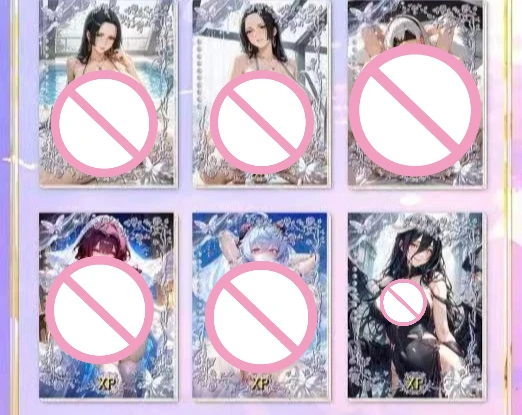 Hit Ka Wenchuang Jiemi Acrylic Desire Card Sexy Popular IP Characters Lightly Clothed Collectible Card A6 Preorder 2026