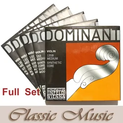 OriginalThomastik Dominant 135B Violin Strings Full Set 4/4 Medium.Free shipping,