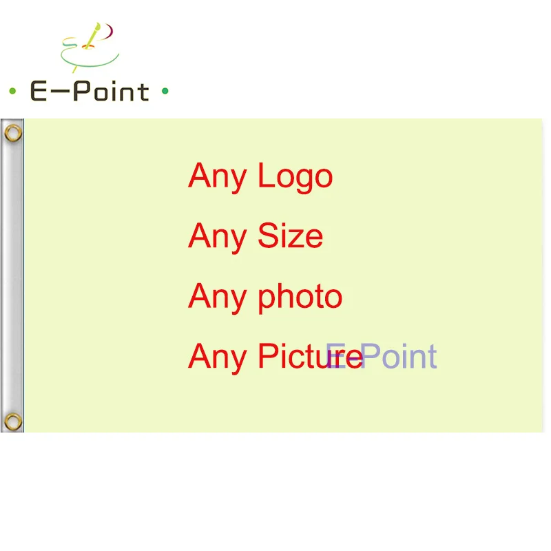 

Индивидуальный размер флага 1 шт. 3 фута * 5 футов (90*150 см) баннер любой логотип любой картины Бесплатная доставка