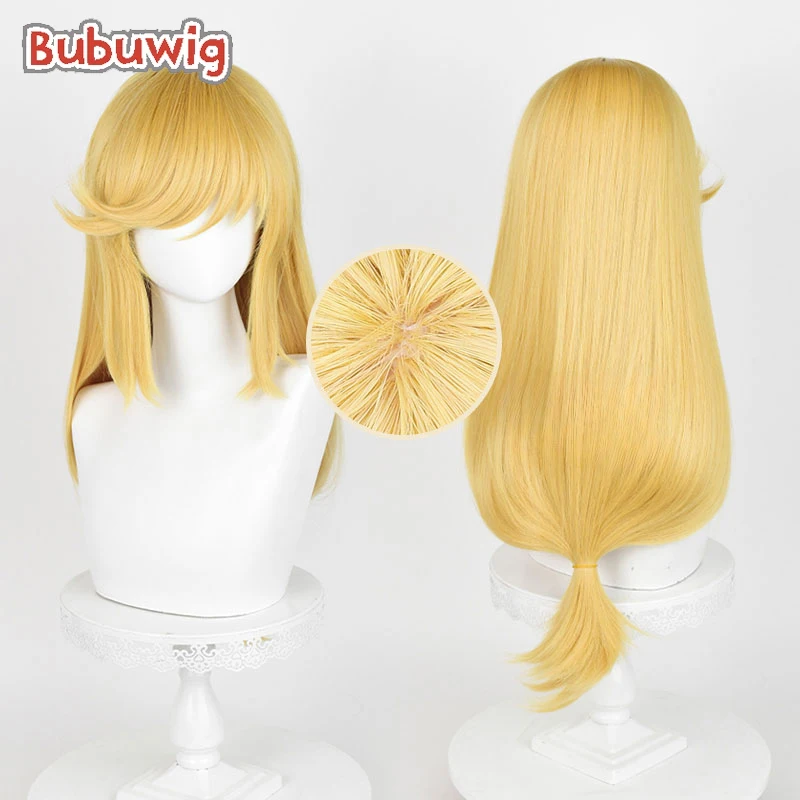 

Bubuwig Synthetic Hair Applejack Cosplay Wigs Applejack 65cm Fashion Women Long Straight Blonde Anime Cos Wig Heat Resistant