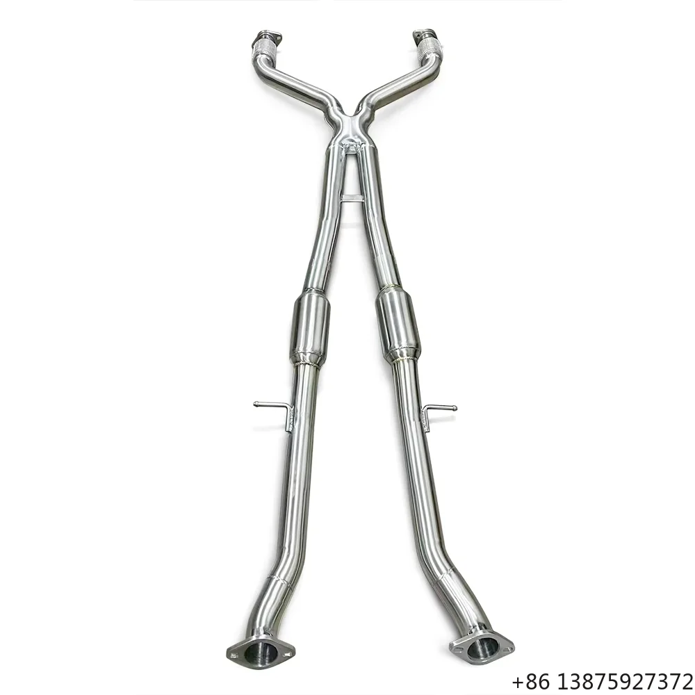 High Performance Stainless Steel Exhaust Pipe with Resonator for 2021-2023 400Z 3.0t Middle Exhaust Muffler Innovative