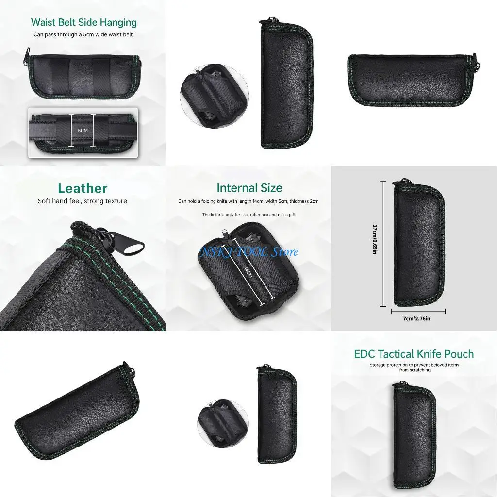 

L8RC Quick Access Leather Folding Cutter Leather Bag Cutter Bag Cutter Cover Cutter