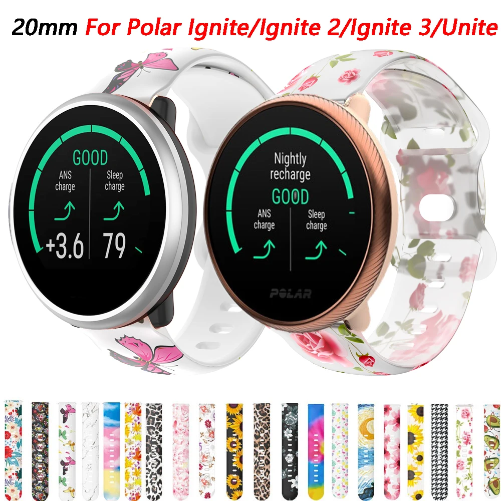 استبدال سوار ساعة ذكية ل Polar Ignite 2 3 الأشرطة سيليكون سوار ل Polar Unite الرياضة الأساور اكسسوارات