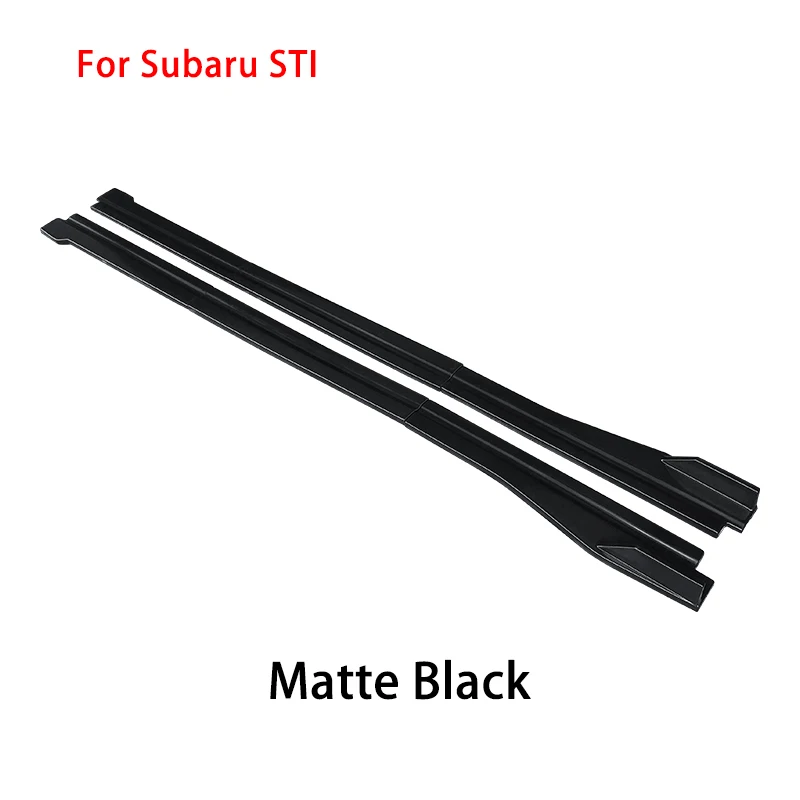 Voor Subaru Impreza WRX Sti S204 Auto Exterieur Anti-Collision Accessoire Side Rokken Extensions Bumper Deur Lip Splitters Winglet - afbeelding 1