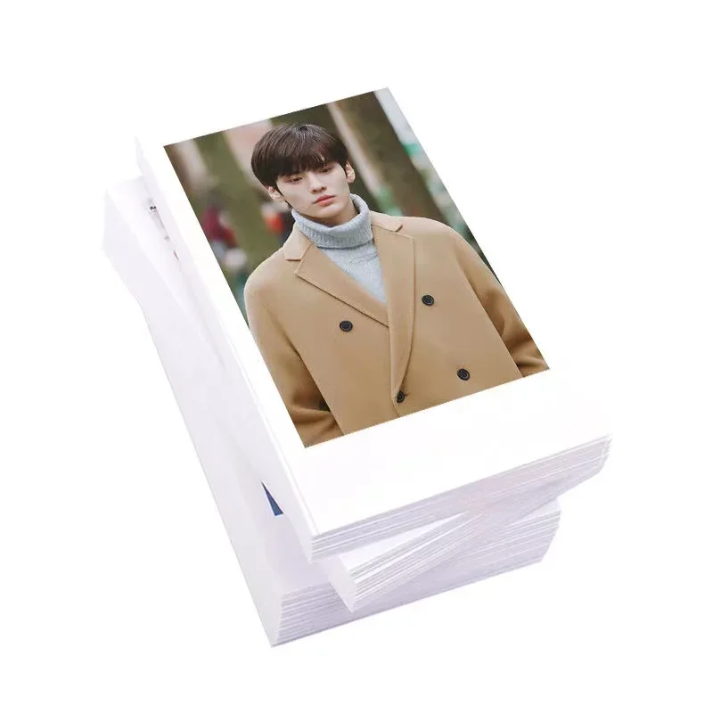 

100PC No Repeat Biiiii Bi Wenjun HD Poster Lomo Card Pai Li De Photos Le Hua Seven Son Meal Bus Card Stickers Phone DIY Decor