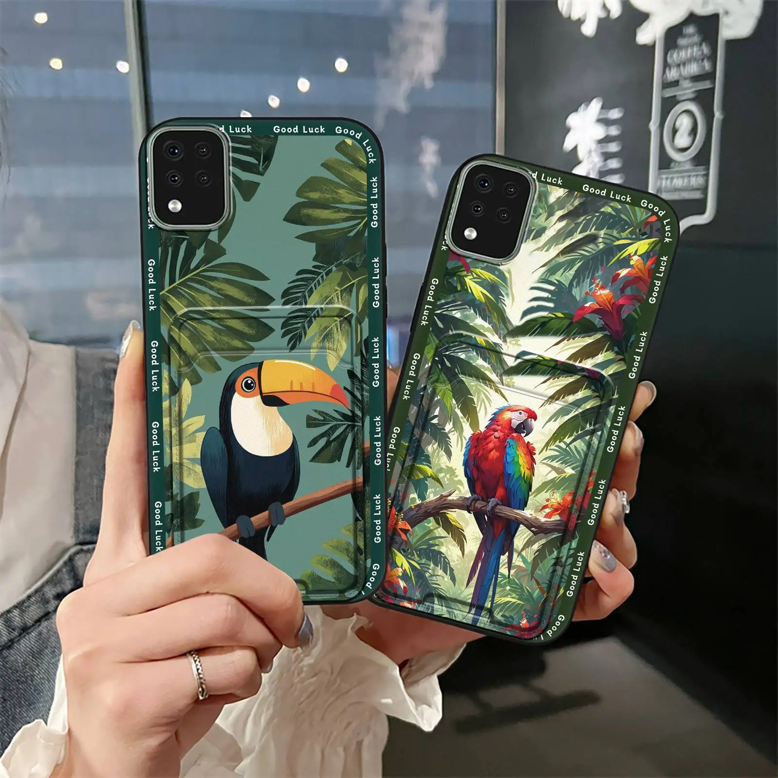 

Fashion Design protective Phone Case For LG K42 Cover Cute Back Cover Card bag Durable Waterproof Cartoon Anti-knock