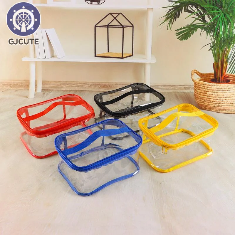 Clear Zipper Toy Storage Bag Large Capacity Waterproof Organizer For Kids Building Block Puzzle And Dolls Toy Brick Storage