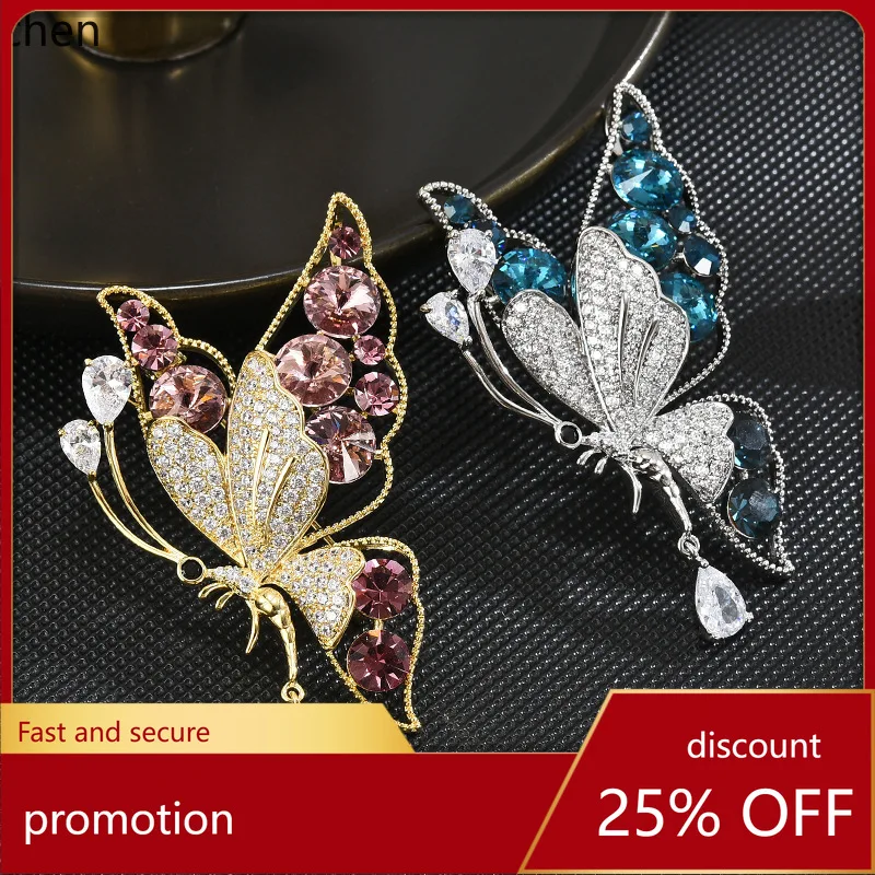 

ZML Brooch for Women, Exquisite Suit Collar Pin, Small Brooch, New Autumn/Winter Elegant and Stylish Brooch