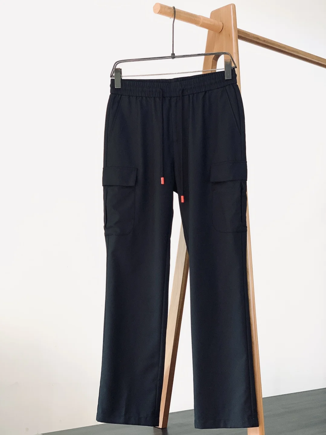 SIJITONGDA 2026 Men's New Boutique Casual Pants, Drawstring Waist+Contrast Rope Head Size M-3XL