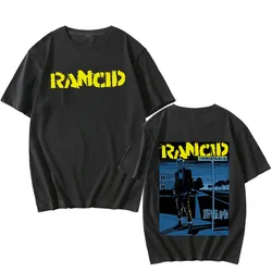 New Casual Rancids Graphic Printing T-shirt Summer Oversize Hip Hop Male Tee-Shirt Ventilate Women Cotton Tshirt Idea Clothes