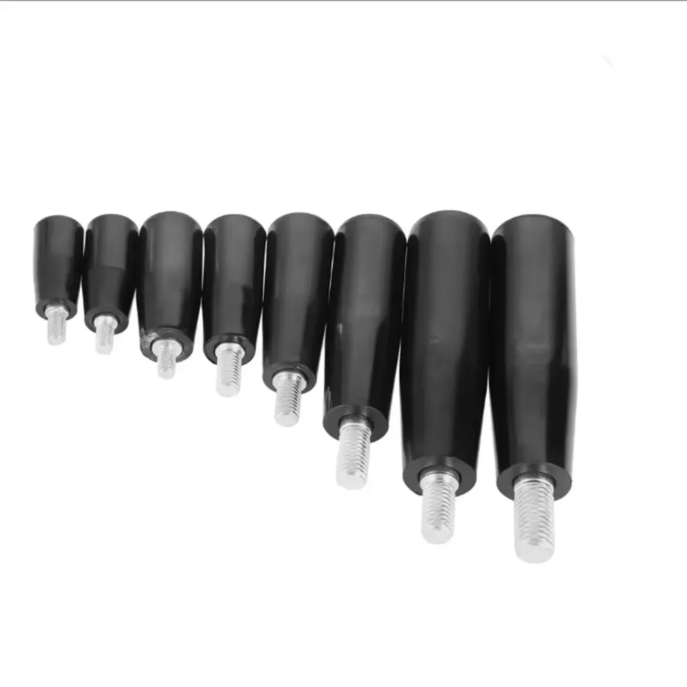 1 Pcs Screw Thread Diameter M5/M6/M8/M10/M12 Handle Length 25mm-100mm Hexagonal Rotating Mechanical Bakelite Handle