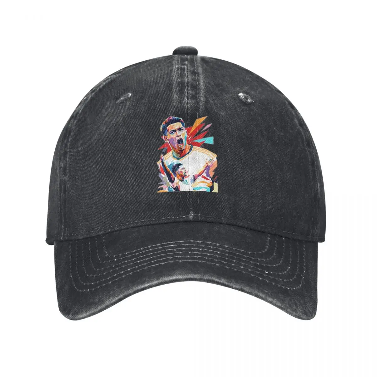 TIKI Jude Bellingham,Spain Madrid Illustration Baseball Cap Men Hats Women Visor Protection Snapback fugees Hat official-website