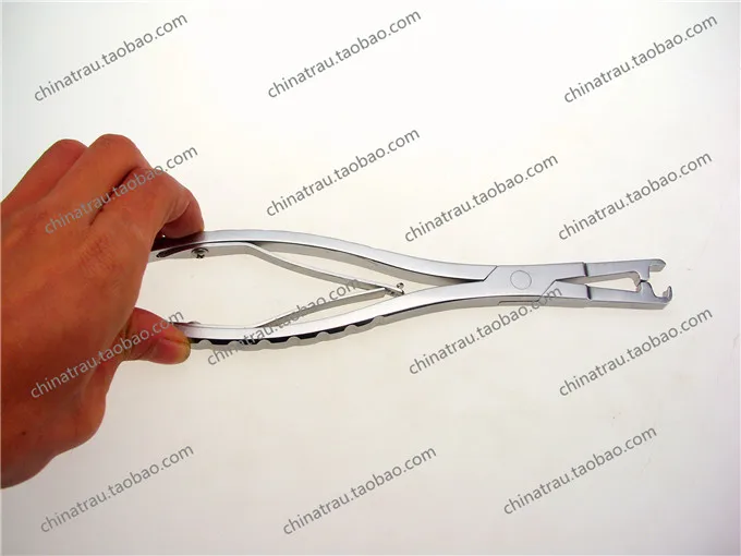 medical orthopedic instrument Rib unilateral head Clamp forcep sternum Rib bone plate unilateral bender Bone plate bending plier