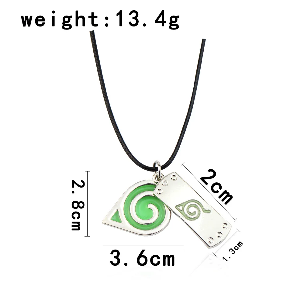 Akatsuki Red Cloud Alloy Pendant Necklace — product detail