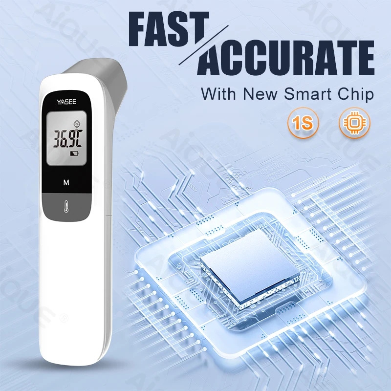 YASEE Fast Fever Clinical Termometrs Digital Children Medical Household Non-contact Frontal Thermometer Febril For Body At Home