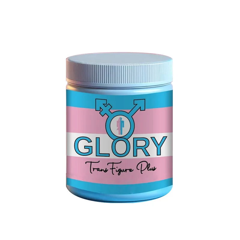 1 fles GLORY Feminisering Uiterlijk Mollige Curve Grote Borsten Verminderen Gezichtslichaamshaar Glad Zachte Vrouwelijke Huid MTF Tgirl Trans