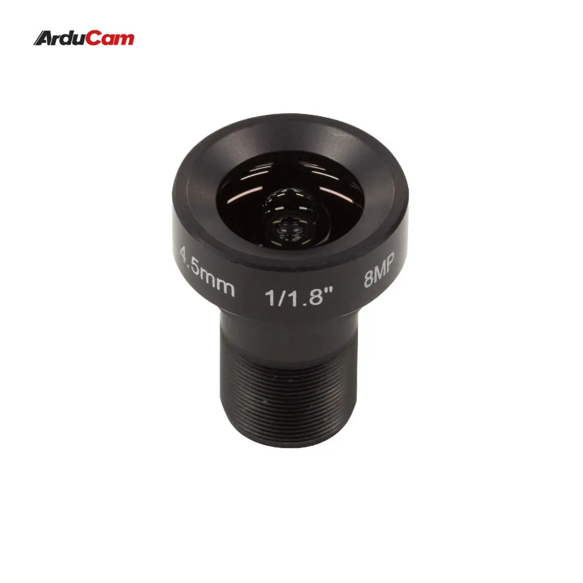 Arducam 1/1.8'' 4K 4.5mm M12 Lens for OS08A10,OS08A20 and more image sensors with large optical format