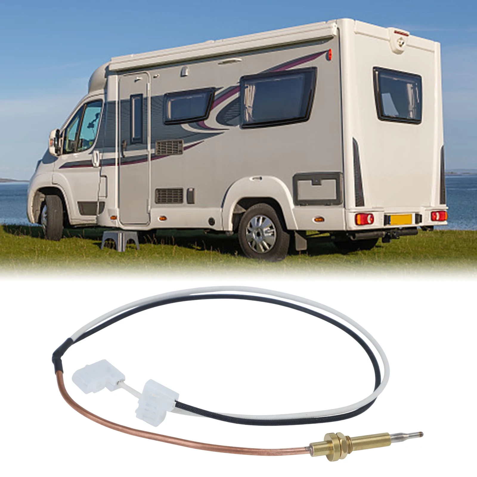 RV ثلاجة الحرارية RV عملية السلامة 13 بوصة سلك معزول طول جهاز أمان تدفق الغاز 13 بوصة سلك معزول