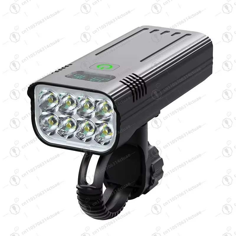 

KX8D Bike Light Headlight - Rechargeable, Super Bright Flashlight, Cycling Equipment, Night Riding Accessory for Bicycle