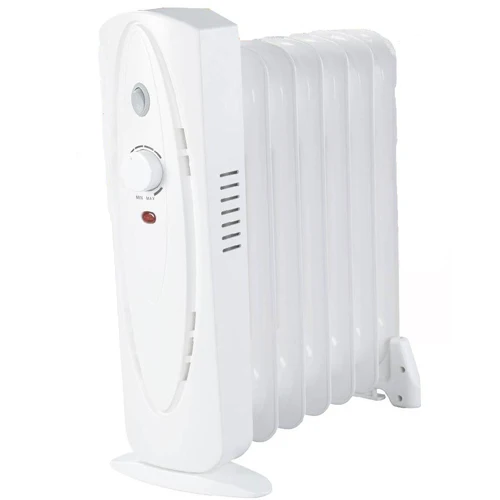 China Electric Mini Room Heater Oil Filled Portable Radiator with Overheat Protection Lighting & Freestanding Design