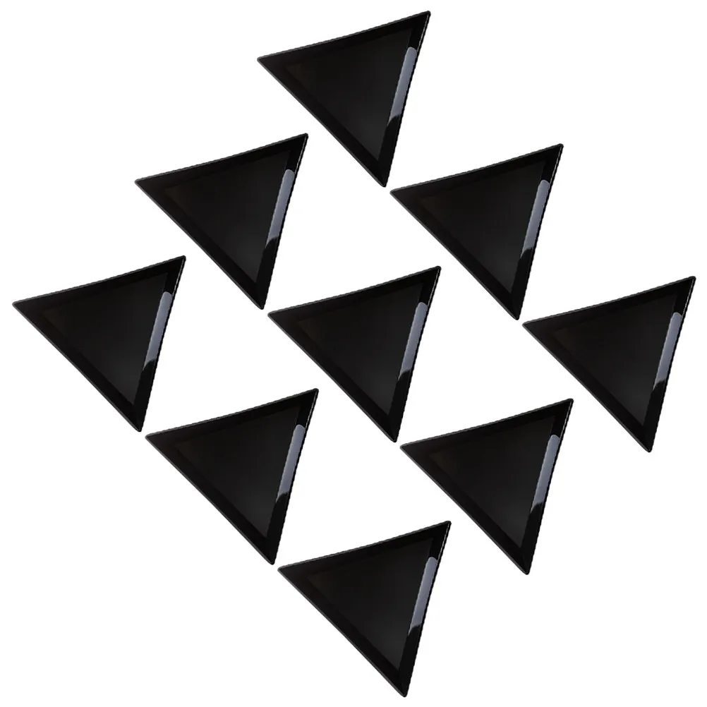 

Поднос для хранения маникюрных принадлежностей, 80 шт., большой вместимости, треугольный, со скошенными краями, для инструментов мастера маникюра, органайзеры, маникюрные подносы