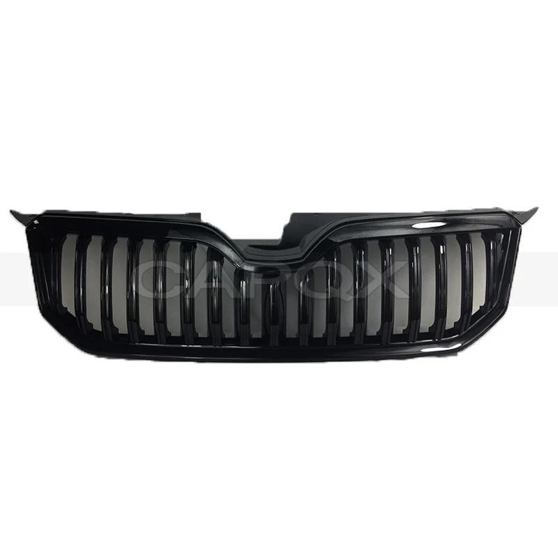 CAPQX Front Bumper Grill Mask Radiator Grille For Skoda Yeti 2014-2017 Medium Net Racing Grills AUTO GRILLE