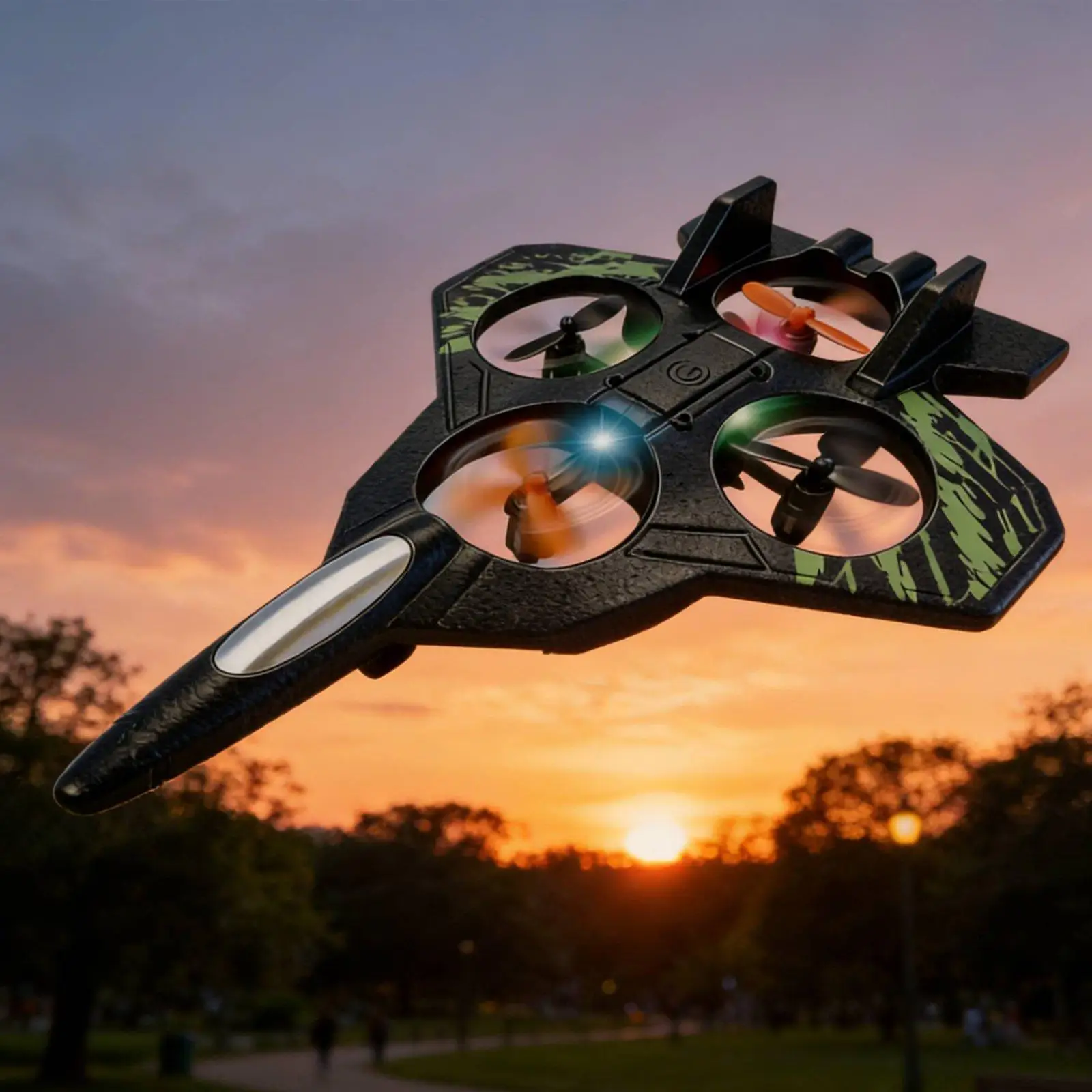 Acrobatic Drop Resistant RC Fighter Jet 2.4GHz Anti-Interference