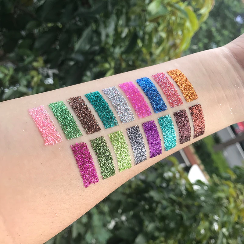 35 Renk Glitter Metalik Göz Fa - Eyeshadow Glitter Pigment incelemesi ve fiyatı
